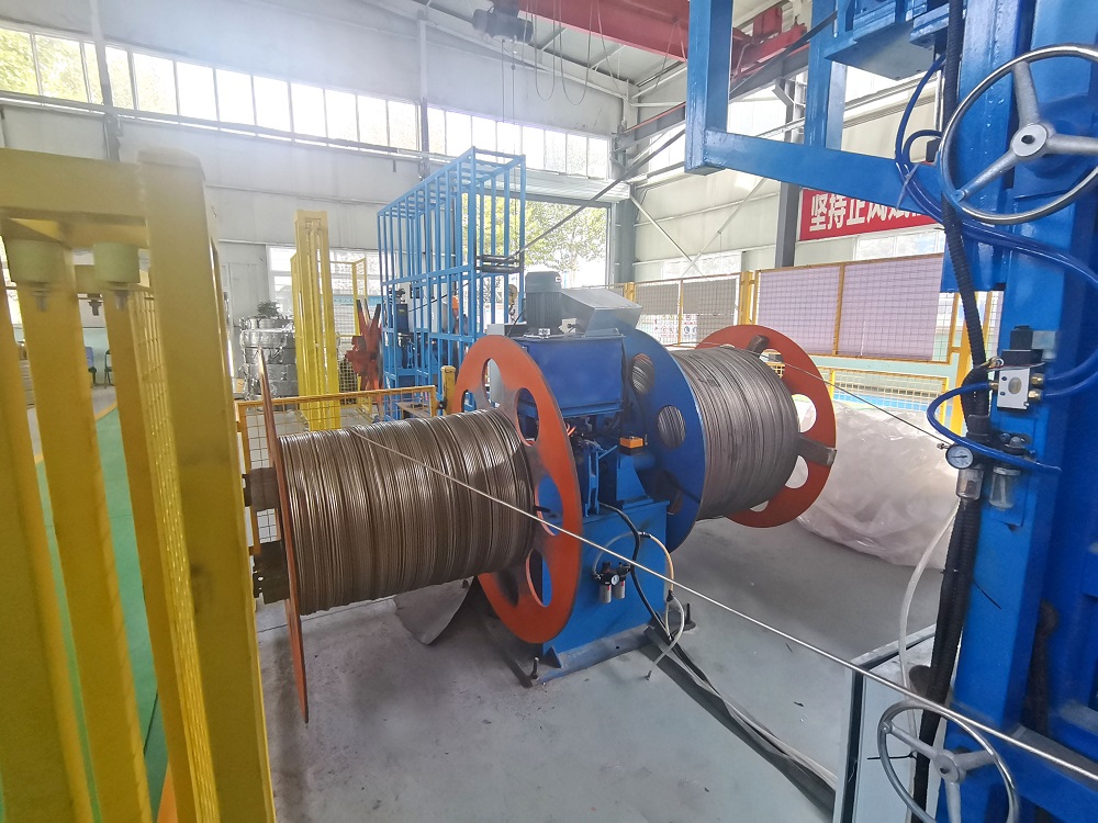 solid calcium cored wire production line