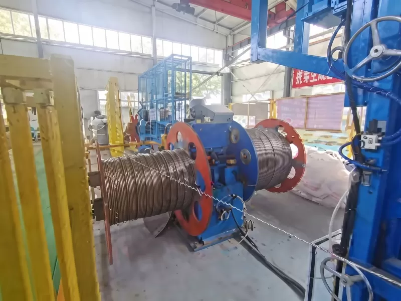 hydraulic uncoiler